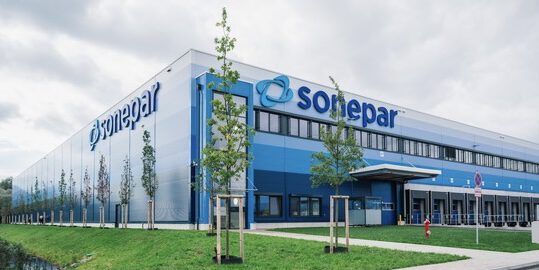 sonepar logistikzentrum berlin werder havel außenfläche quelle sonepar presse smart pr