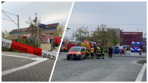 werder havel feuerwehr ernstfall übung 9. November 2024 bahnhof bild werderanderhavel.de bernd reiher