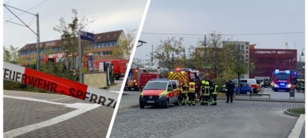 werder havel feuerwehr ernstfall übung 9. November 2024 bahnhof bild werderanderhavel.de bernd reiher