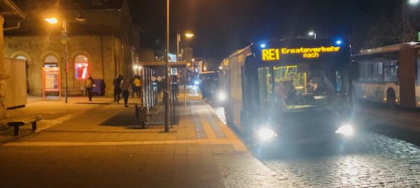 werder havel bahnhof schienenersatzverkehr