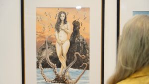 werder havel Holger Triltsch_Die Geburt der Venus_kunstgeschoss Foto_Stadt Werder Havel_hkx