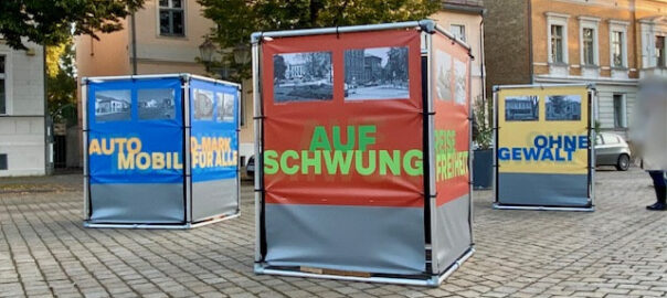 werder havel ausstellung open air zeitreise 35 Jahre Wende foto bernd reiher werderanderhavel.de