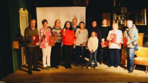 Bürgermeisterin Saß mit Preisträgern 2025_Foto_Stadt Werder (Havel)_msi