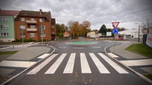 werder havel kreisel kesselgrund phöbener straße foto bernd reiher werderanderhavel.de