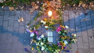 werder havel stolperstein familie fleck 9. november 2025 foto bernd reiher werderanderhavel.de