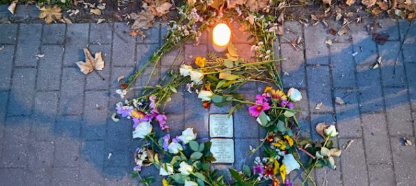 werder havel stolperstein familie fleck 9. november 2025 foto bernd reiher werderanderhavel.de