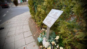 werder havel gedenkstele kuhfuss carmenstrasse foto berndreiher werderanderhavel.de