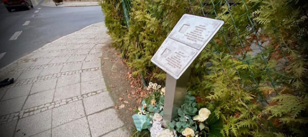 werder havel gedenkstele kuhfuss carmenstrasse foto berndreiher werderanderhavel.de